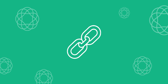 Chain link graphic illustrating the six-link 