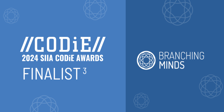 Branching Minds Named Finalist for Three Prestigious SIIA CODiE Awards