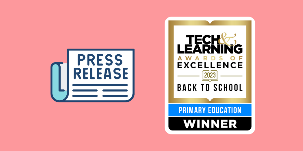 press release branching minds tech & learning award