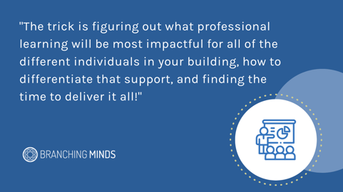 Branching Minds Blog Quote - 4 Considerations for Supporting Educators in MTSS Professional Development