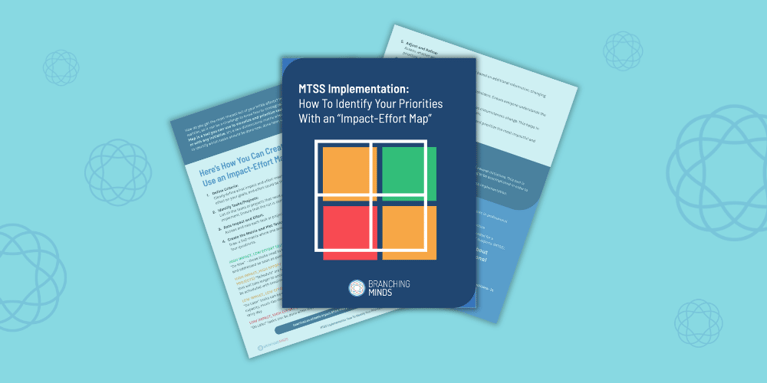 MTSS Implementation: How To Identify Your Priorities With an 'Impact-Effort Map'