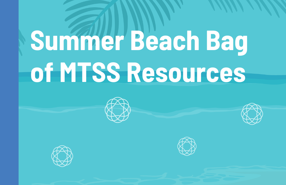 Summer Beach Bag of MTSS Resources
