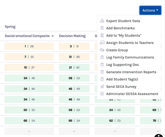 brm-platform-sel-cohort-assessment-performance-report