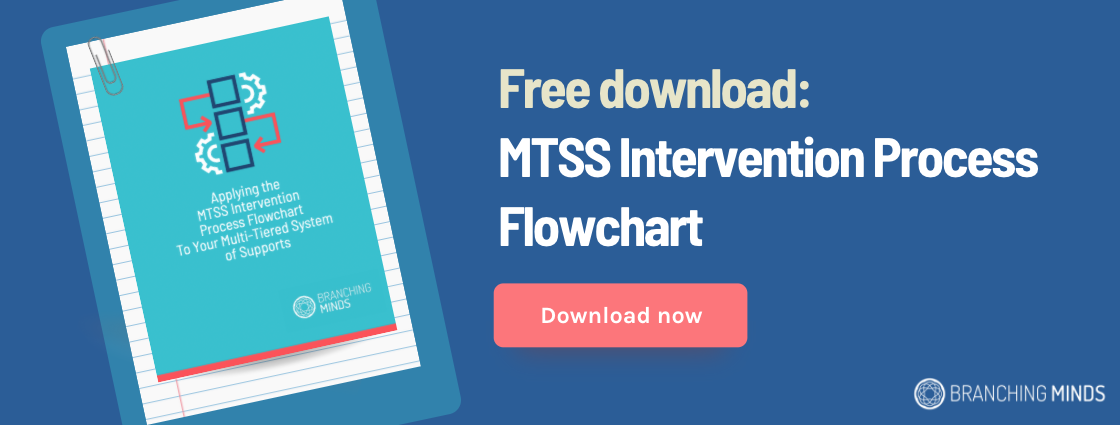 Free download - MTSS Intervention Process Flowchart