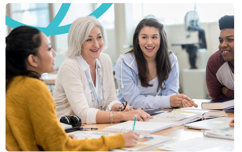 District Team in meeting