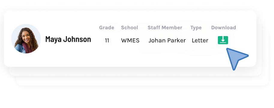 Family Communication Report window-1