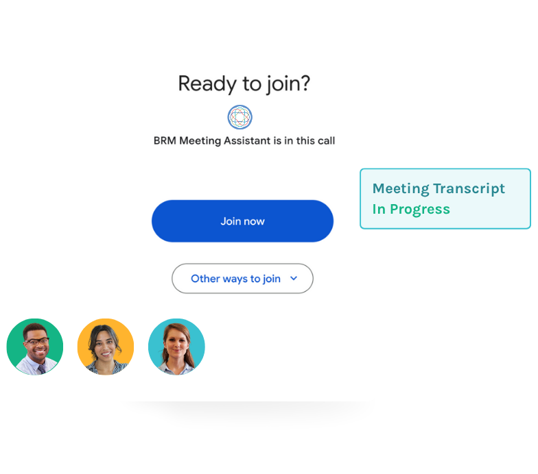 Meeting Assistant - Transcript BRM Joins Call Window-1