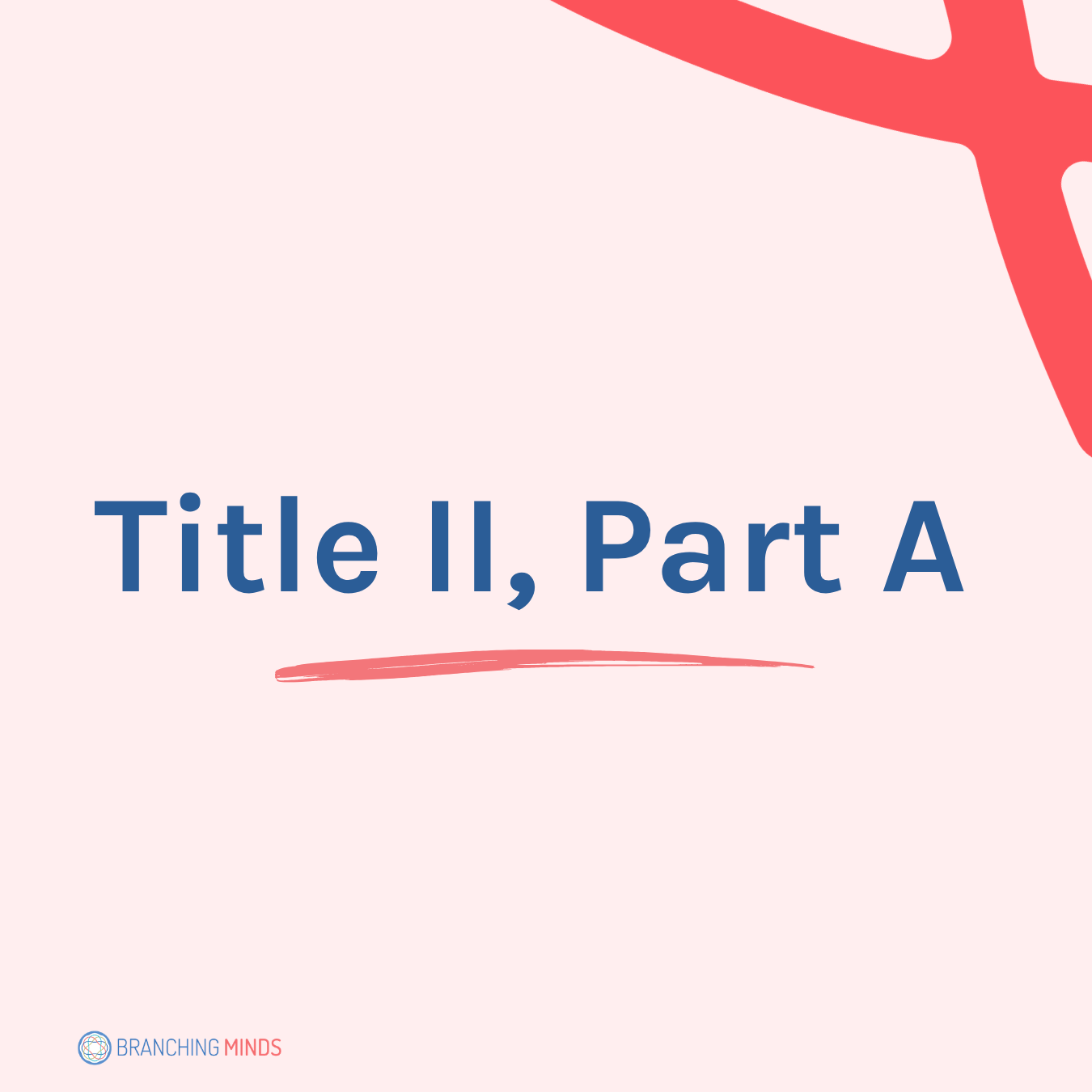 Title II, Part A
