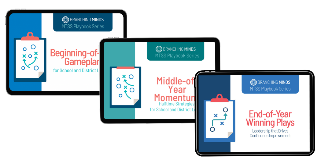 MTSS Playbook Series Month by Month (Covers)