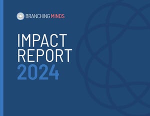 Branching Minds Impact Report Cover 2024