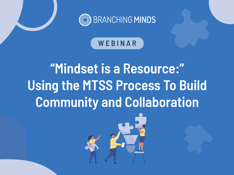 “Mindset Is a Resource:” Using the MTSS Process To Build Community and Collaboration