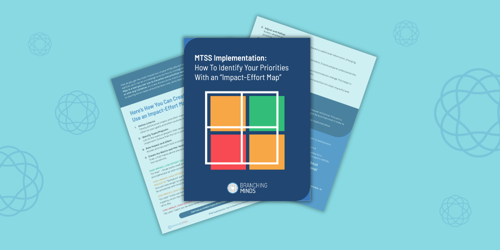 MTSS Implementation: How To Identify Your Priorities With an 'Impact-Effort Map' Image