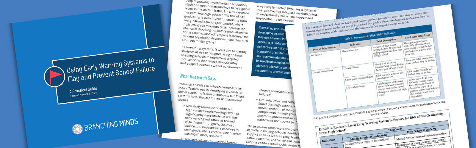 Using Early Warning Systems to Flag and Prevent School Failure-1