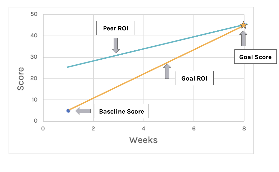 mtss ROI graph