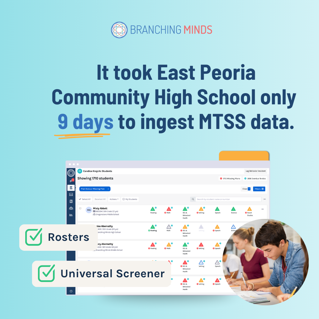 MTSS Software, Up and Running in Weeks
