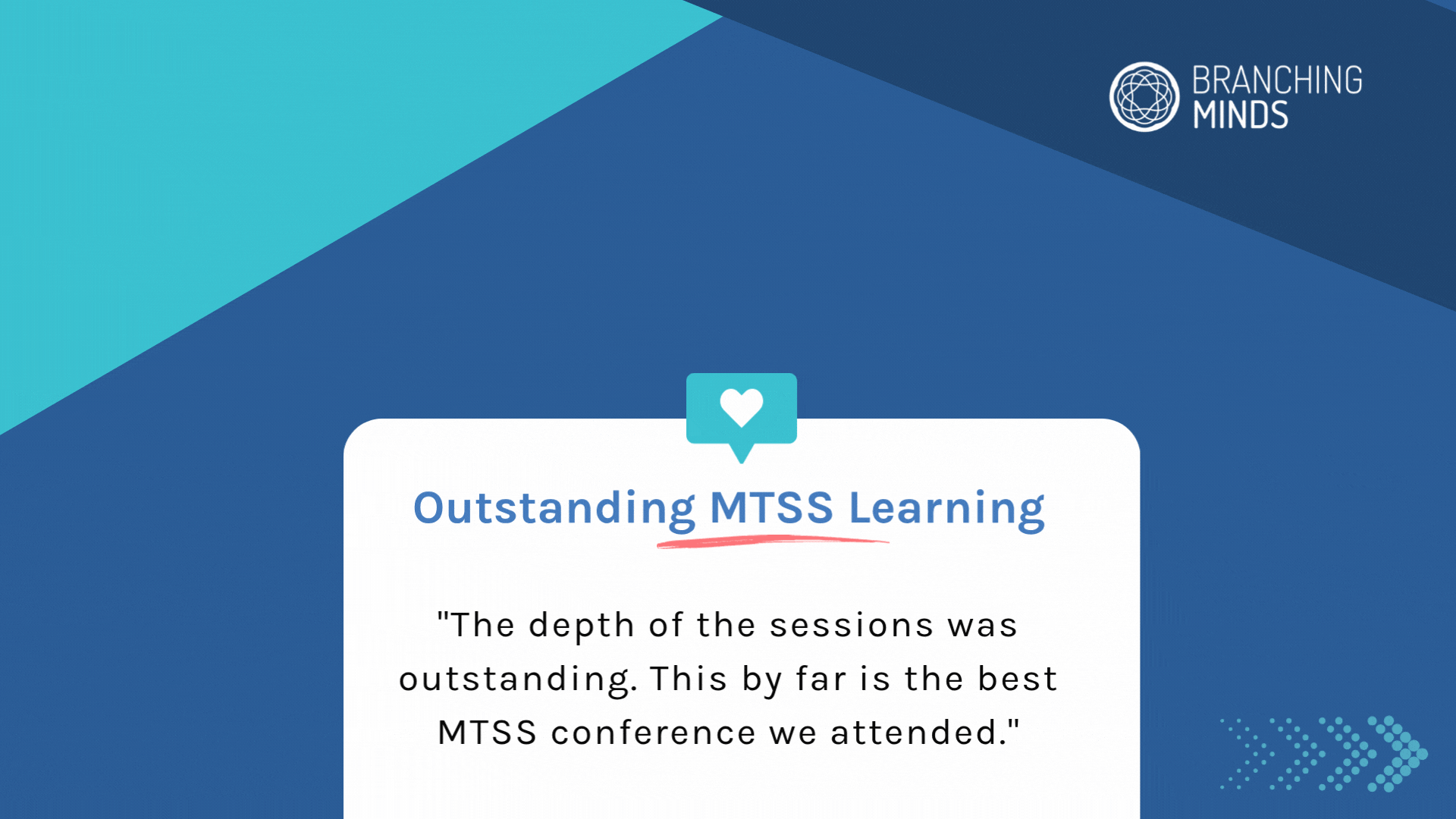 MTSS Summit 2024 Attendee Quotes