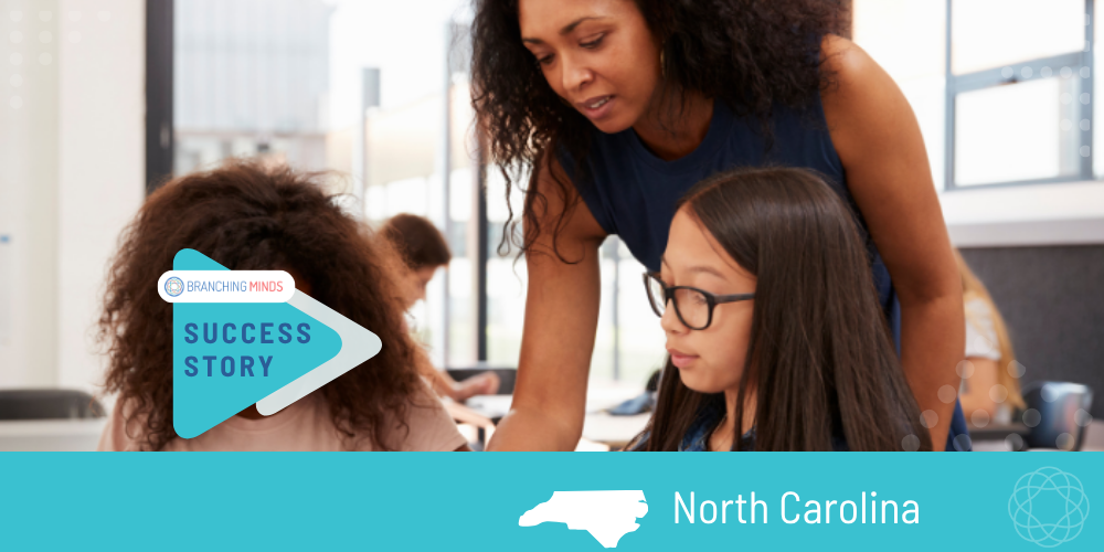 Roanoke Rapids educators reviewing student literacy data to support reading growth