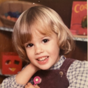 Abigail as a kid