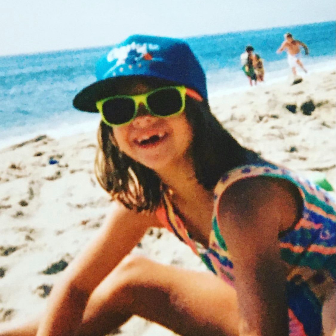Emily Schaffert as a kid