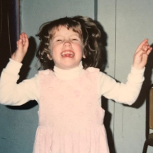 Larissa Napolitan as a kid