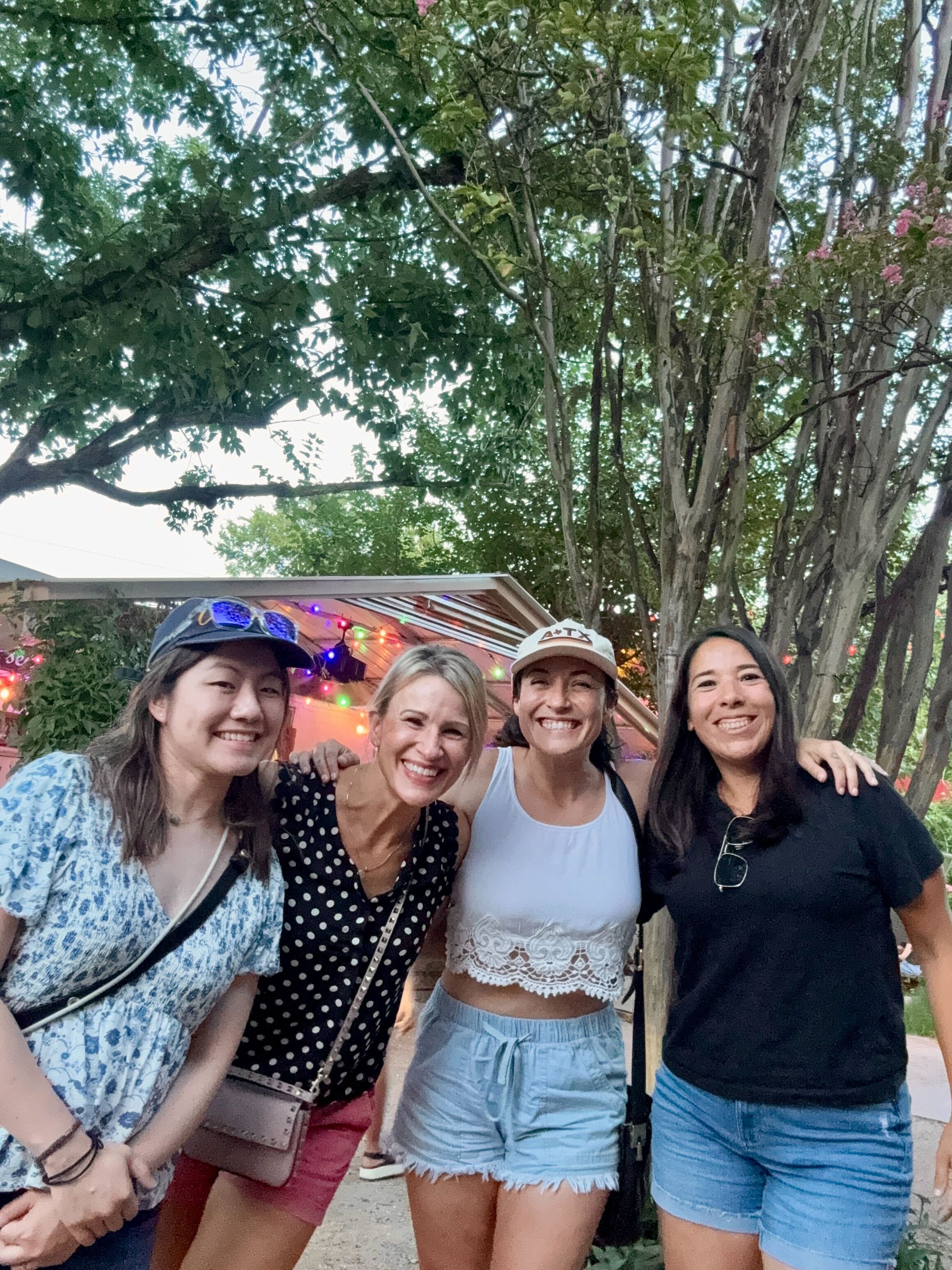 Mandy, Cass, Stacey and Nicole 7.24.25