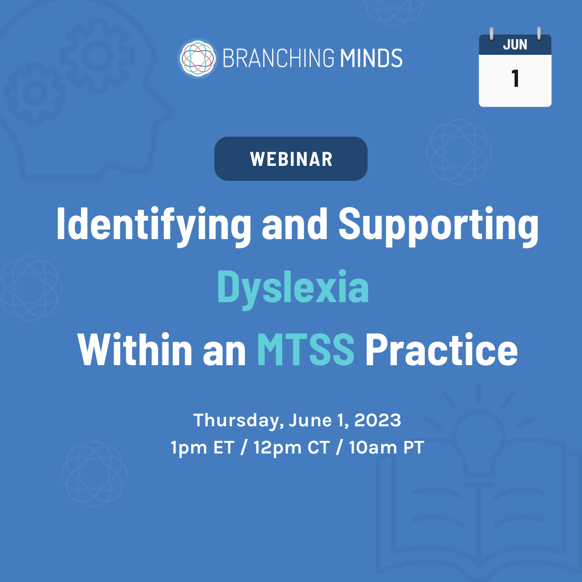 TY Webinar - Identifying and Supporting Dyslexia Within an MTSS Practice