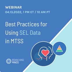 Branching Minds Webinar - Best Practices for Using SEL Data in MTSS