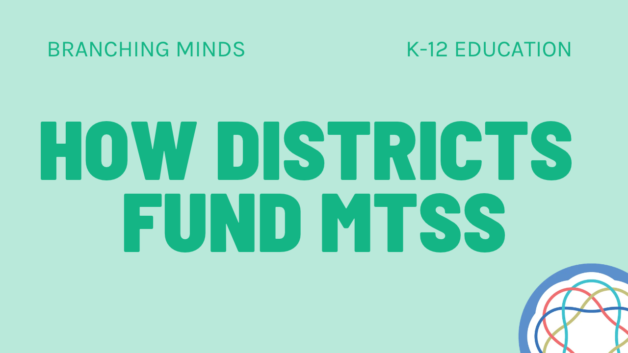 How Districts Fund MTSS
