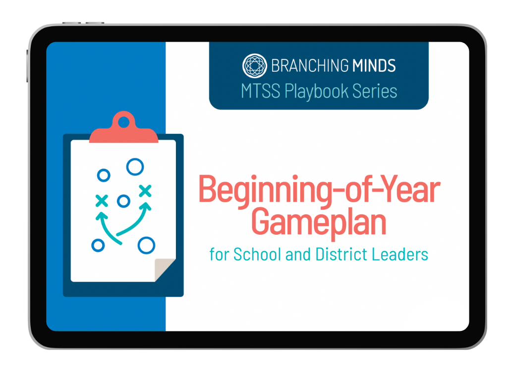 MTSS Playbook - BOY