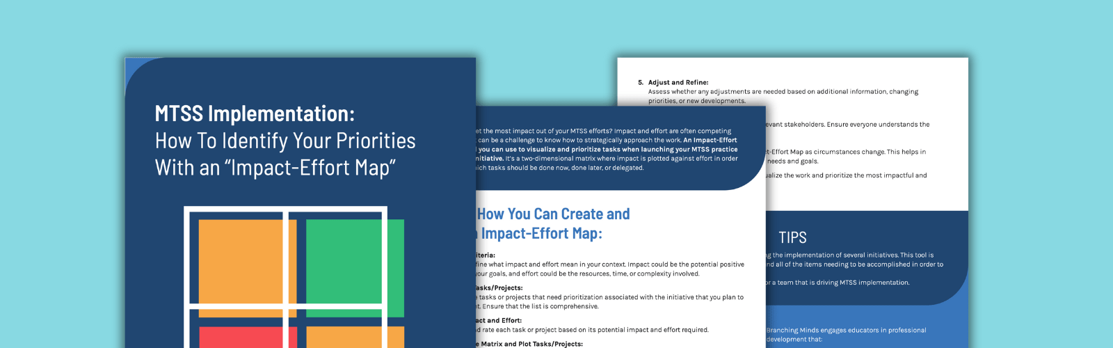 MTSS Implementation: How To Identify Your Priorities With an 'Impact-Effort Map'