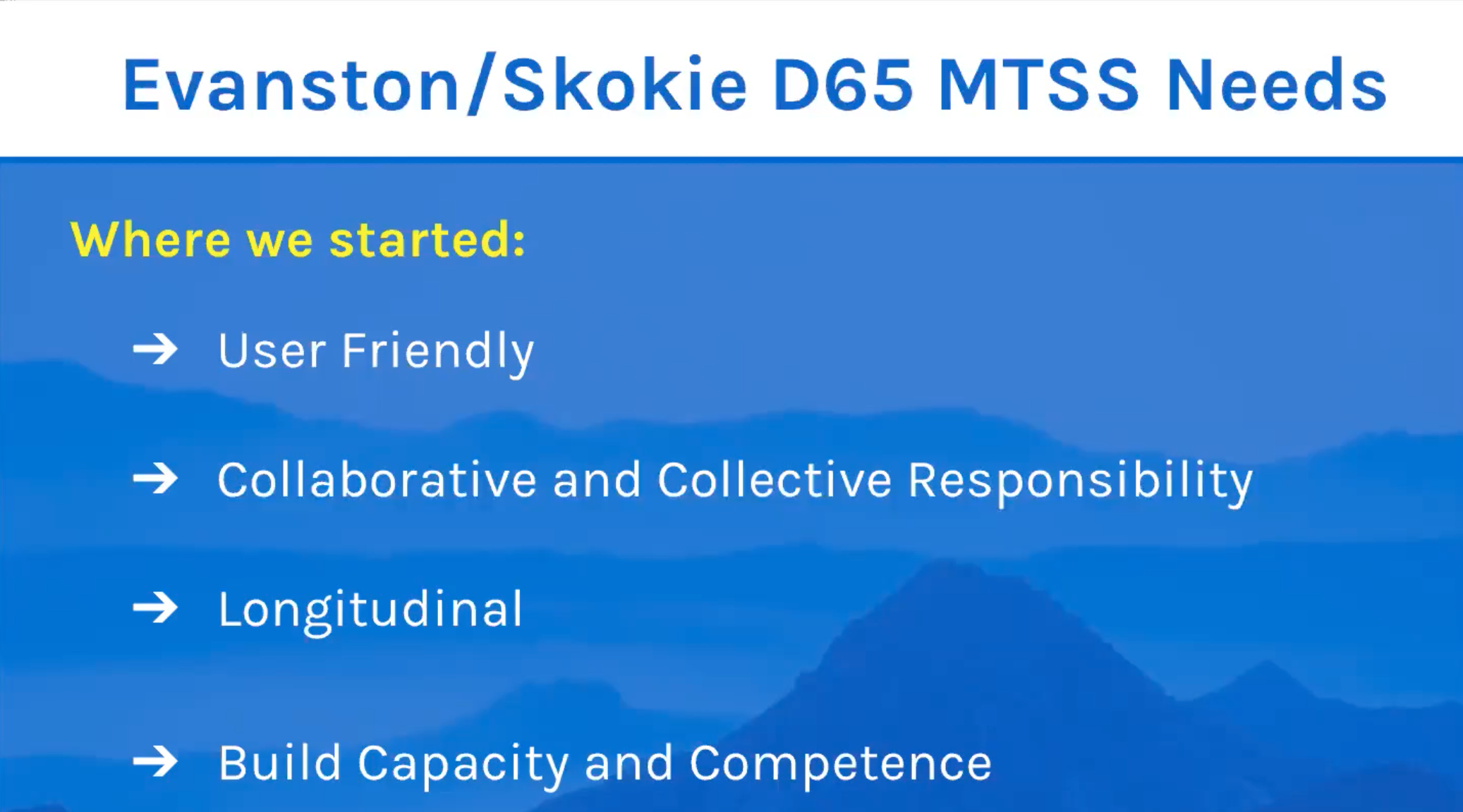 On Demand Webinar - RTI / MTSS Coffee Hour with Evanston-Skokie SD 65