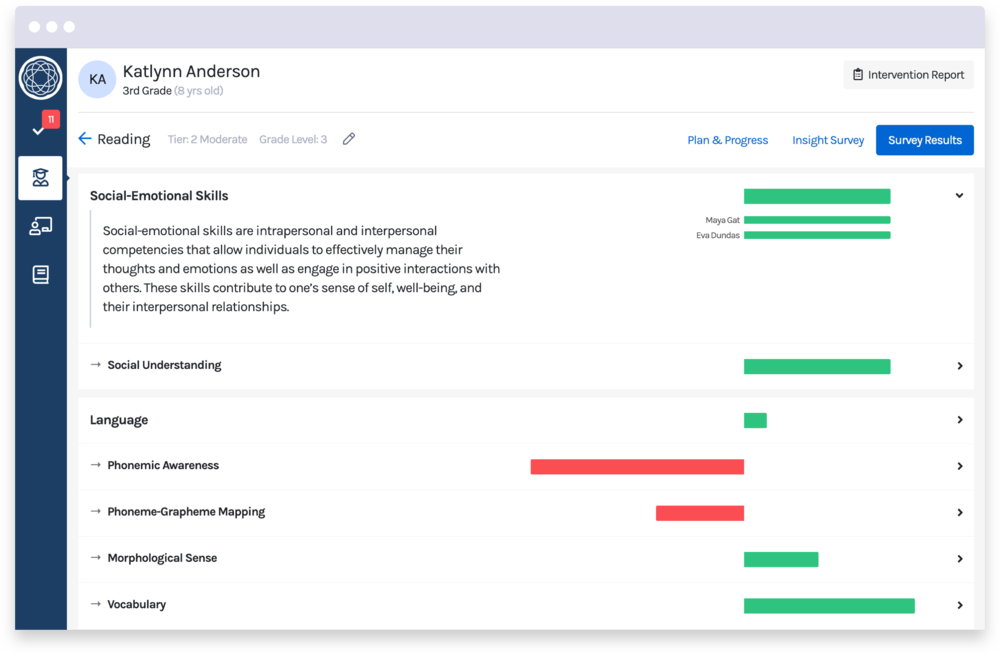 View collaborative survey results