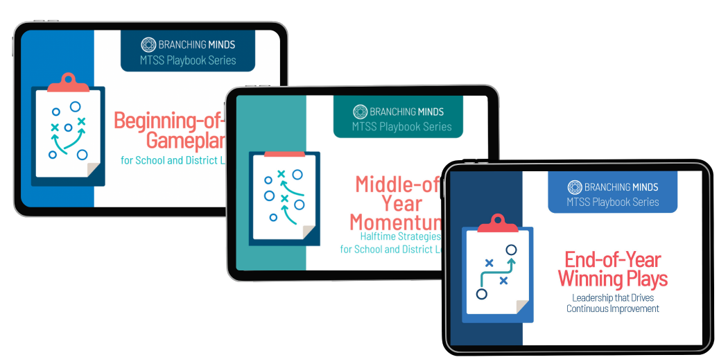 MTSS Playbook Series Month by Month (Covers)