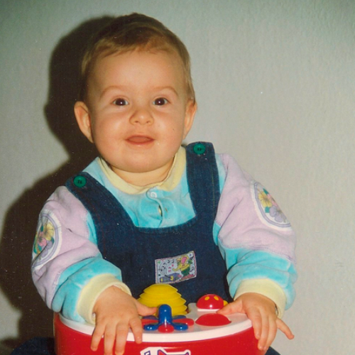 Fred Waldow as a kid