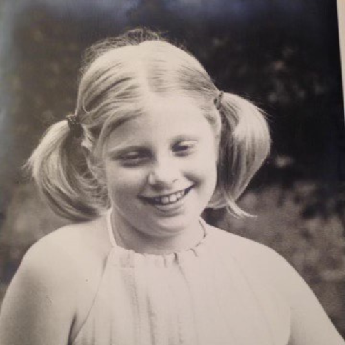 Julie Miller-Johnson as a kid